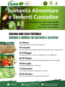 Sovranità alimentare e sementi contadine : 4°incontro - Raccolta di erbe officinali e preparazione di erbe casalinghi @ CIVITELLA D'AGLIANO (VT)