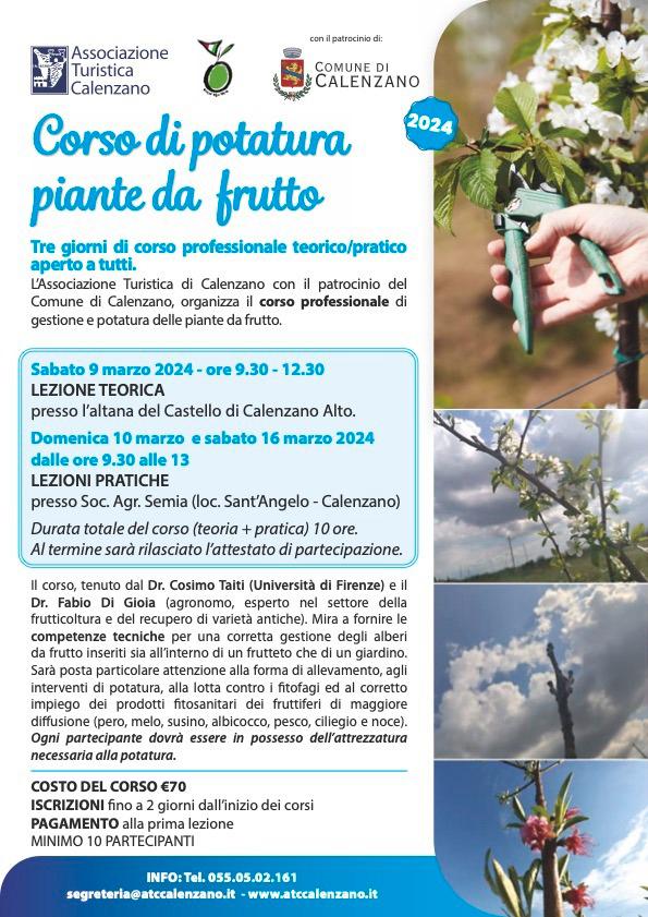 Corso di potatura piante da frutto @ CALENZANO (FI)